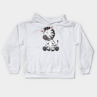 Happy Zebra Kids Hoodie